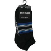 Wholesale - 8pk MENS LOW CUT SOCKS ASST COLOR SIZE 10-13 STEVE MADDEN, UPC: 194587031202